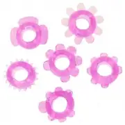 Насадки и кольца розовый