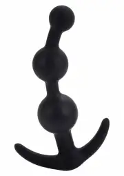 Анальные шарики черный