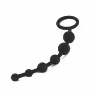 Анальные шарики черный
