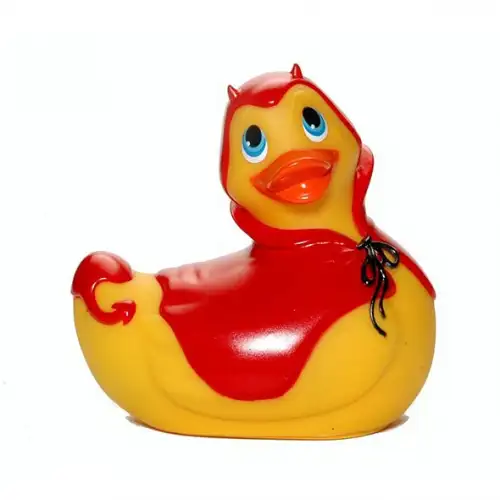 Вибромассажер I Rub My Duckie - Red Devil (BIG photo 1