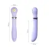 Пульсатор с подогревом Zalo Sweet Magic - Desire Fantasy Violet, турбо режим photo 2