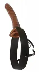 Полый страпон Chocolate Dream Hollow Strap-On, 25,4 см photo 1