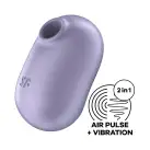 Вакуумный стимулятор Satisfyer Pro To Go 2 Violet photo 1