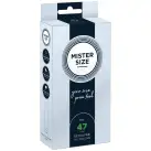 Презервативы Mister Size - pure feel - 47 (10 condoms), толщина 0,05 мм photo 1