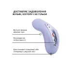 Накладной вибратор Fun Factory LAYA III soft violet, эффект постукивания пальцем photo 4