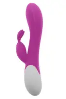 Вибратор-кролик S Pleasures Premium Corabi Rabbit, розовый, ушки для клитора, 16 режимов, нагрев photo 2