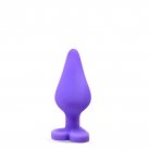 Анальная пробка NAUGHTIER CANDY HEART - FUCK ME photo 1