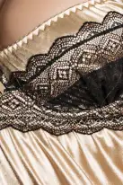 Золотое платье сорочка большого размера SHARON CHEMISE photo 2