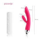 Вибратор кролик с жемчужной стимуляцией точки G Svakom Trysta Plum Red photo 2