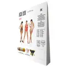 Бодистокинг в крупную сетку Passion BS087 red, открытая спина, халтер, с доступом photo 7