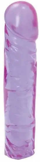 Фаллоимитатор CRYSTAL JELLIES CLASSIC PURPLE 8 photo 1