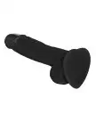 Реалистичный фаллоимитатор Strap-On-Me SOFT REALISTIC DILDO Black - Size L photo 2