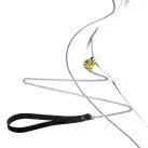 Металлическая анальная пробка Art of Sex Metal Anal Plug with Leash  size L с поводком photo 2