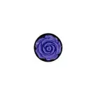 Металлическая анальная пробка Lux Active с розой - Rose Anal Plug - Purple, вибропуля в подарок photo 3