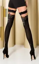 Плотные чулки Passion ST100 grey photo 3