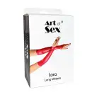 Виниловые миттинки Art of Sex - Lora длинные, размер M, цвет черный photo 4