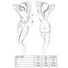 Корсет с декольте ERZA CORSET black L/XL - Passion, пажи, трусики, полупрозрачный photo 5