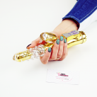 Вибратор кролик с функцией ротации Dingye Sex Toy Machine photo 4