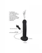 Кончающий фаллоимитатор Strap-On-Me Dildo Cum Black photo 5