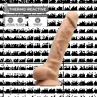 Фаллоимитатор Silexd Vetus Flesh (Premium Silicone Dildo MODEL 1 size 8 photo 3